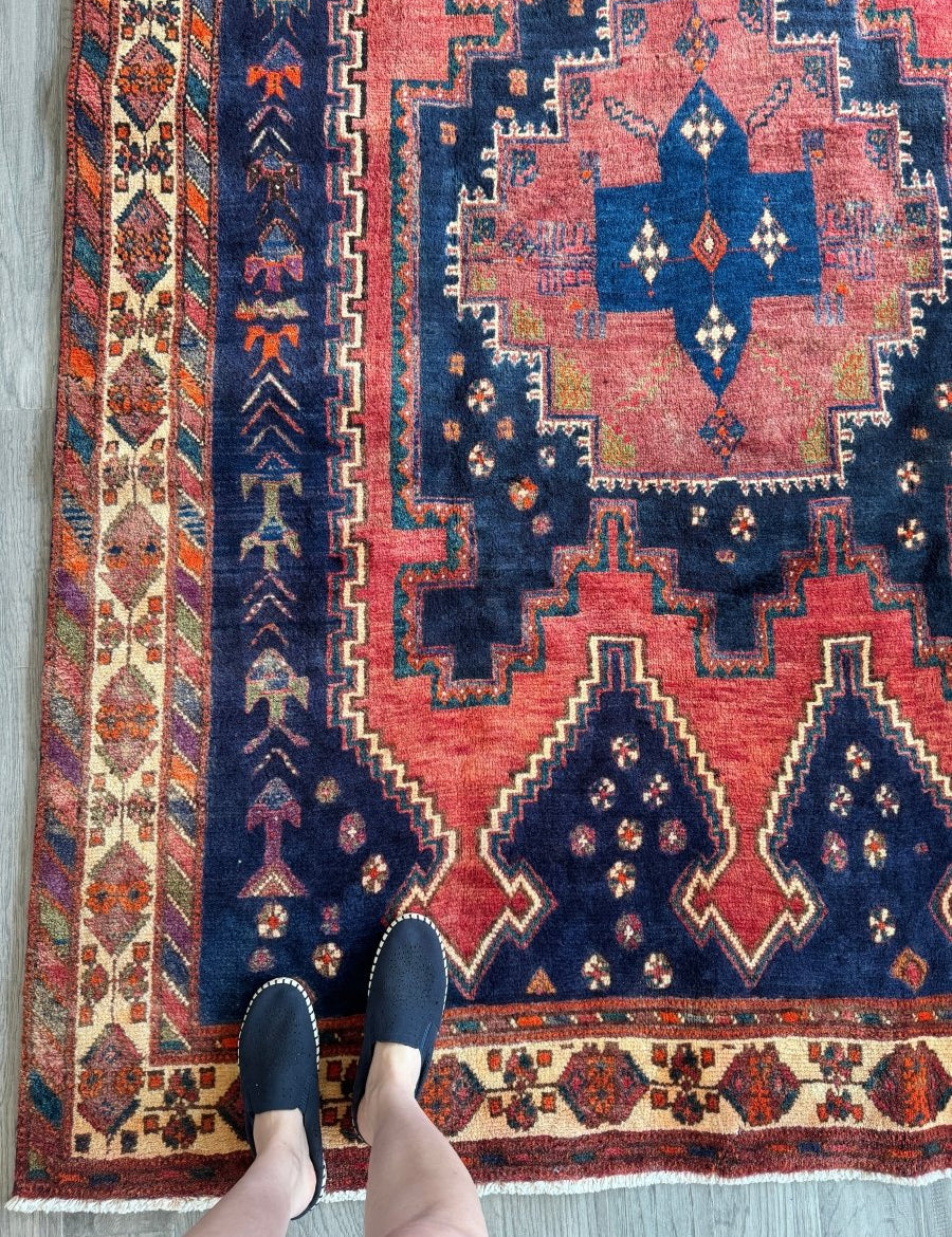 Persian Sirjan Rug | 5' 2" x 9' - Rug the Rock