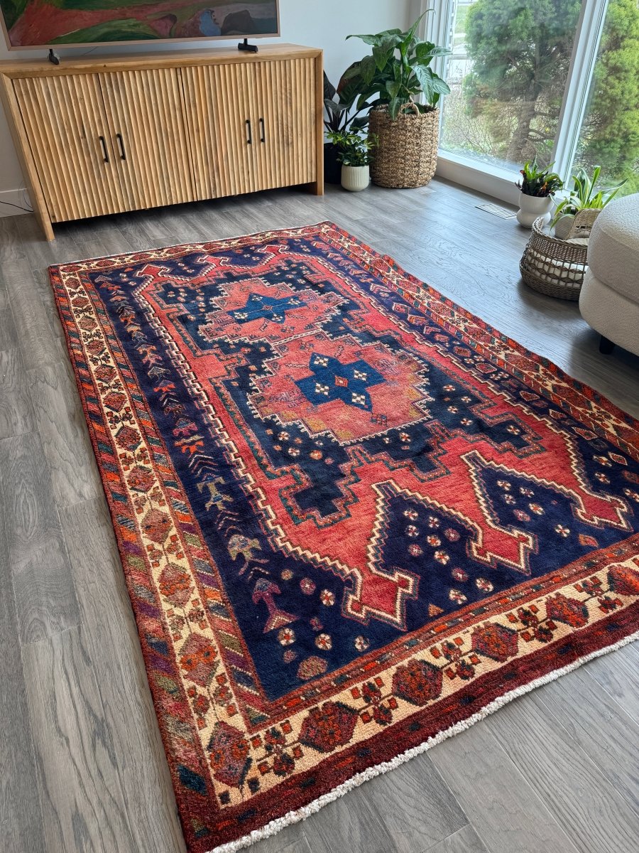 Persian Sirjan Rug | 5' 2" x 9' - Rug the Rock