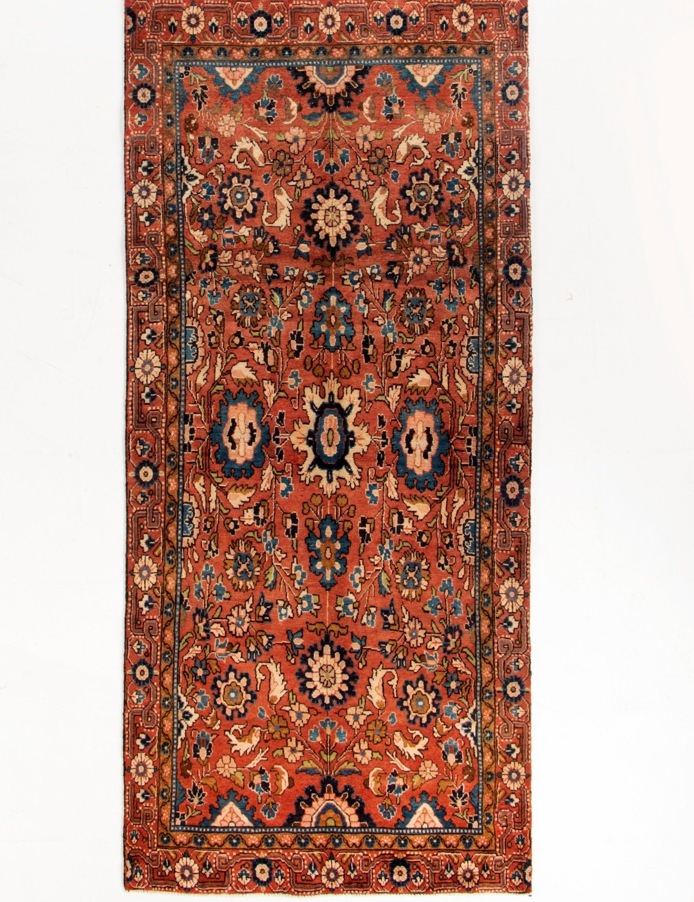 Persian Sonqor Runner Rug | 3' 11" x 9' - Rug the Rock - 