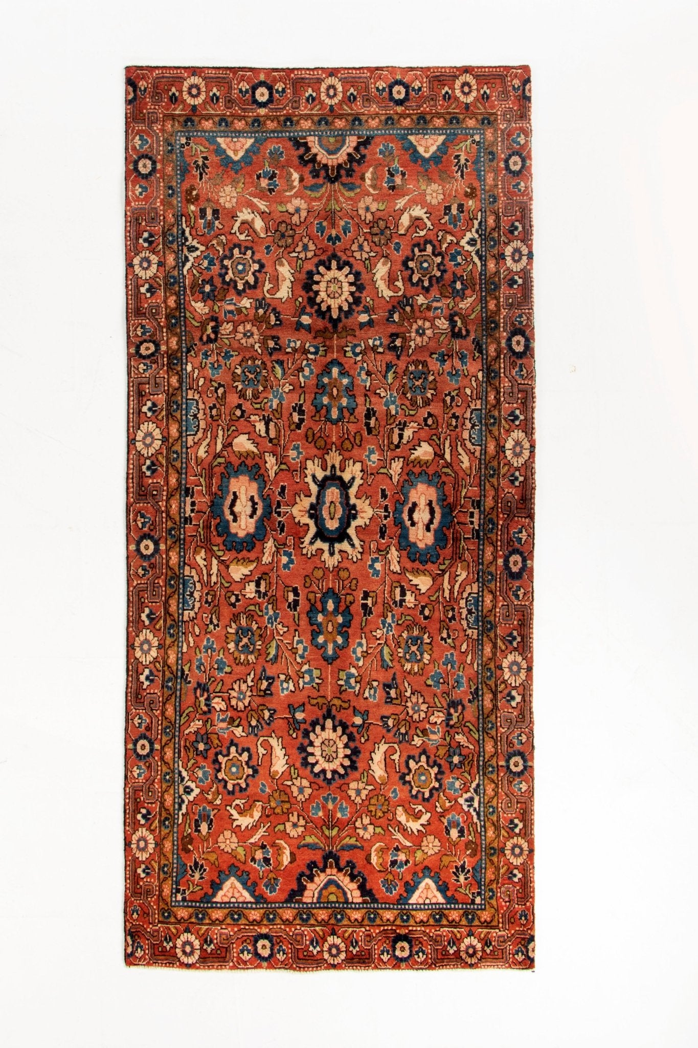 Persian Sonqor Runner Rug | 3' 11" x 9' - Rug the Rock - 
