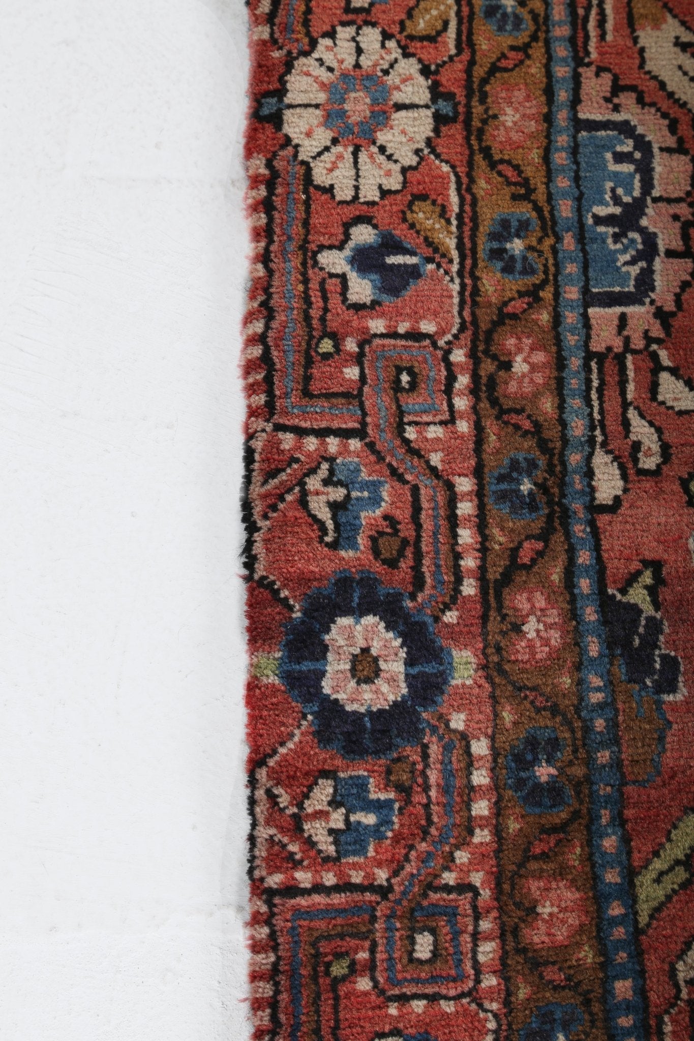 Persian Sonqor Runner Rug | 3' 11" x 9' - Rug the Rock - 