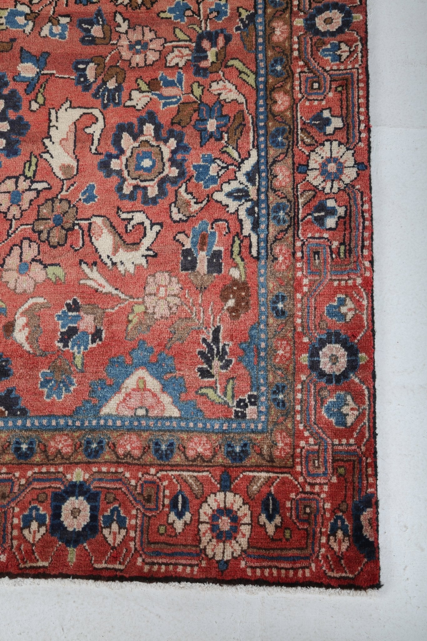 Persian Sonqor Runner Rug | 3' 11" x 9' - Rug the Rock - 