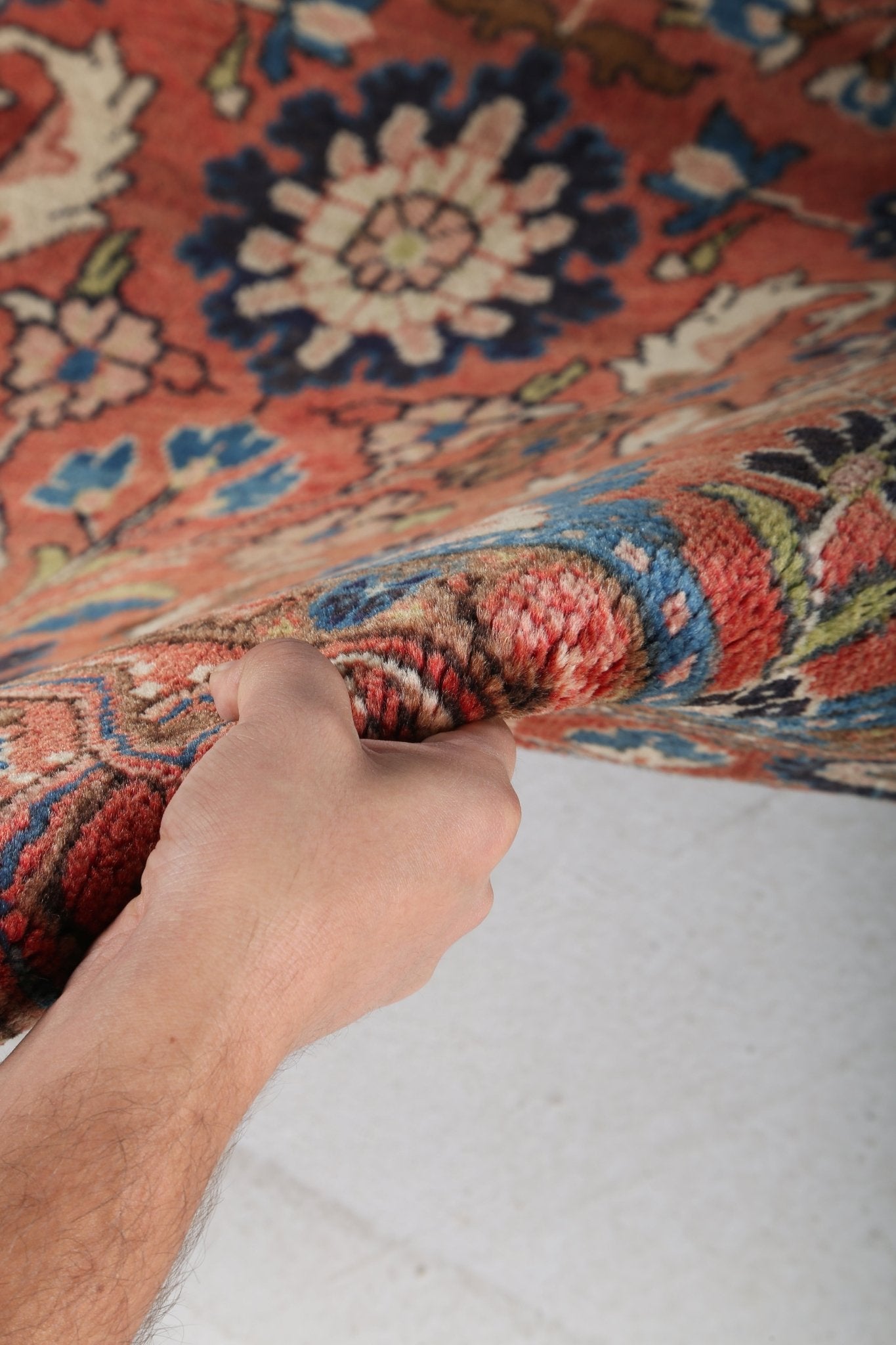 Persian Sonqor Runner Rug | 3' 11" x 9' - Rug the Rock - 