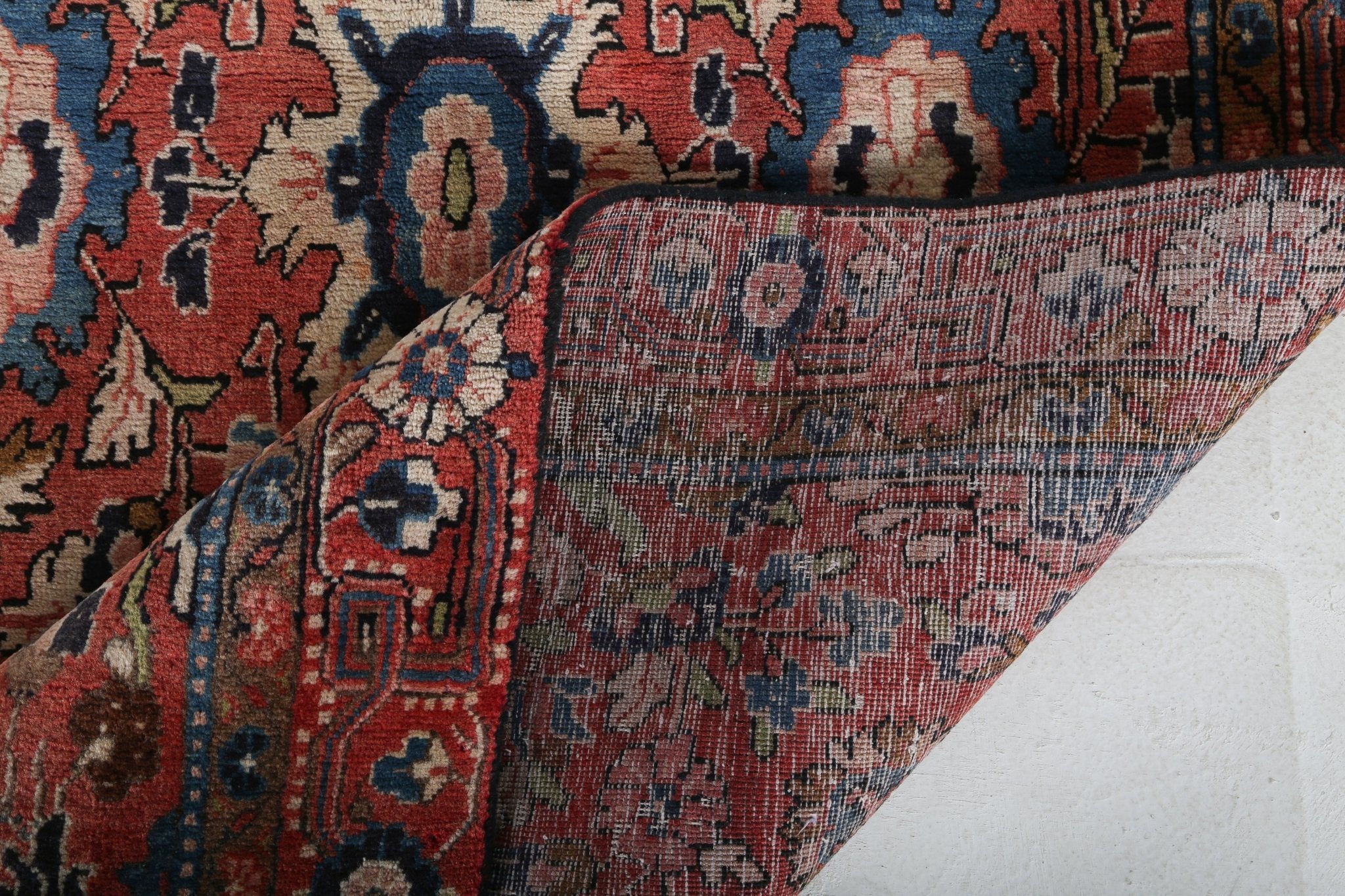 Persian Sonqor Runner Rug | 3' 11" x 9' - Rug the Rock - 