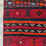 Persian Suzani Kilim | 2' 6" x 6' 5" - Rug the Rock