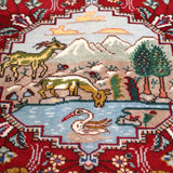 Persian Tabriz Round Rug | 3' 1" - Rug the Rock - 5 x 86 x 97 x 10