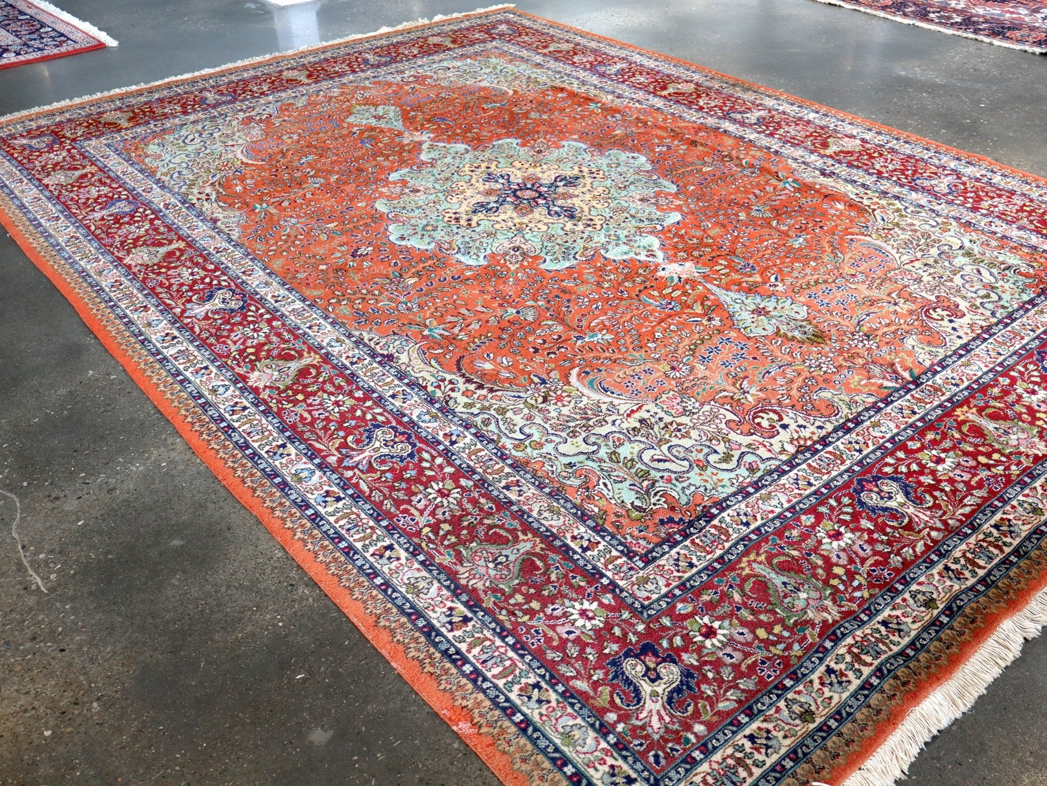 Persian Tabriz Rug | 10' x 13' 9" - Rug the Rock - 