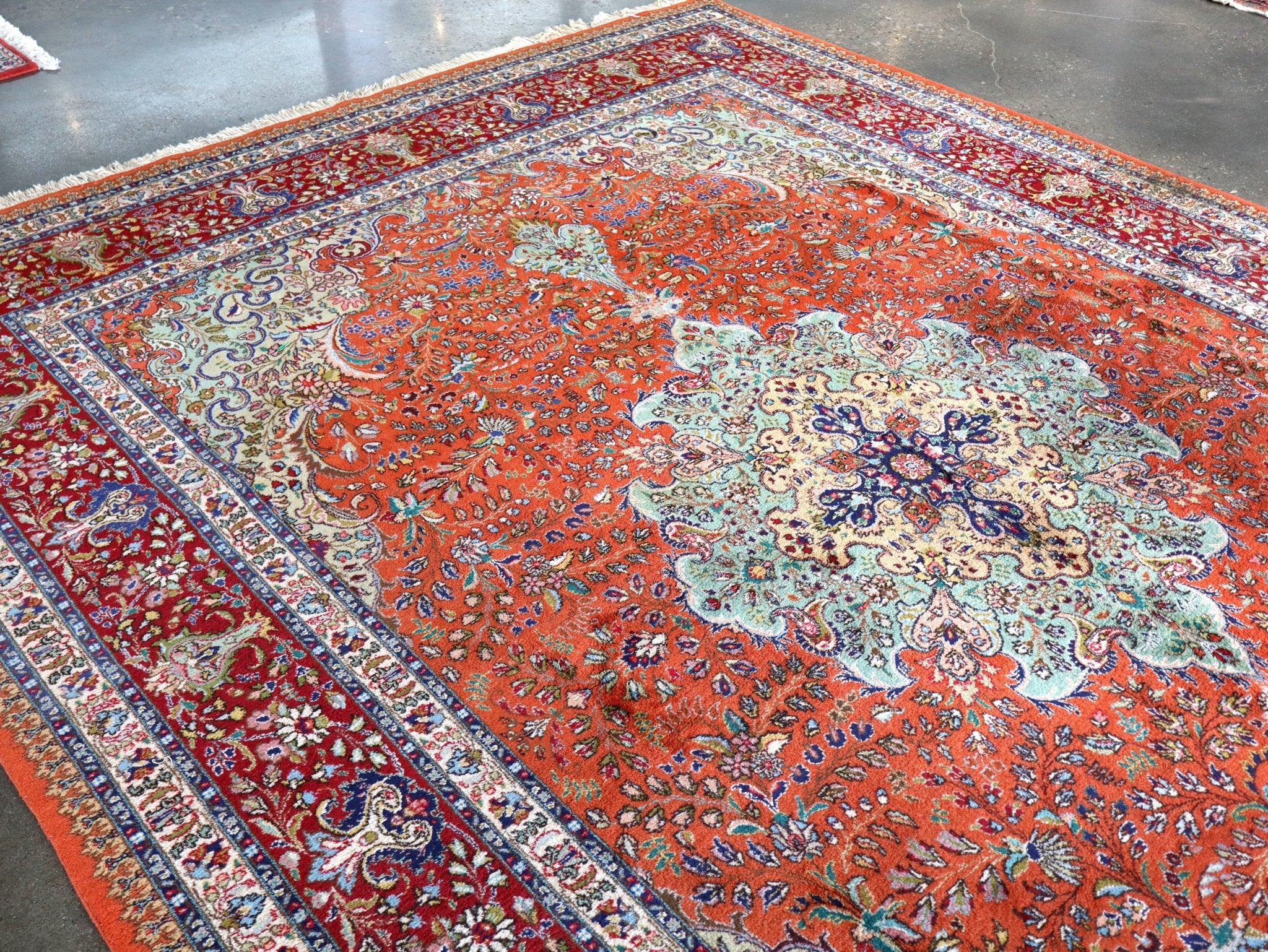 Persian Tabriz Rug | 10' x 13' 9" - Rug the Rock - 