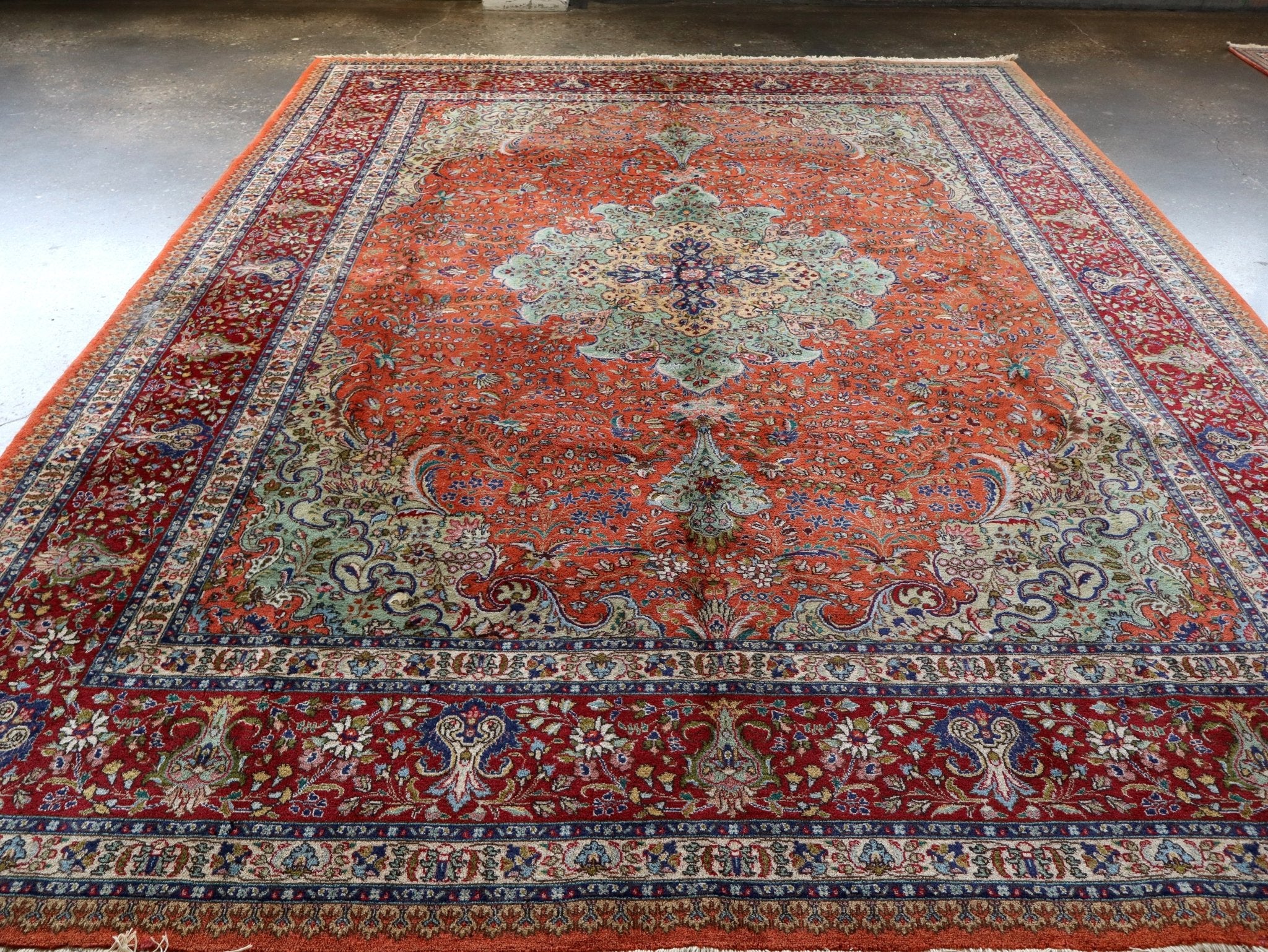Persian Tabriz Rug | 10' x 13' 9" - Rug the Rock - 