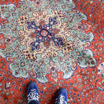 Persian Tabriz Rug | 10' x 13' 9" - Rug the Rock - 