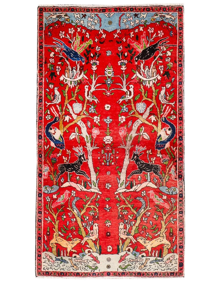 Persian Tabriz Rug | 3' 2” x 5' 11" - Rug the Rock - 