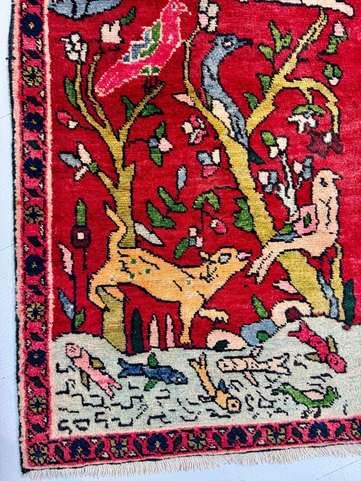 Persian Tabriz Rug | 3' 2” x 5' 11" - Rug the Rock - Small Rugs < 3' x 5'