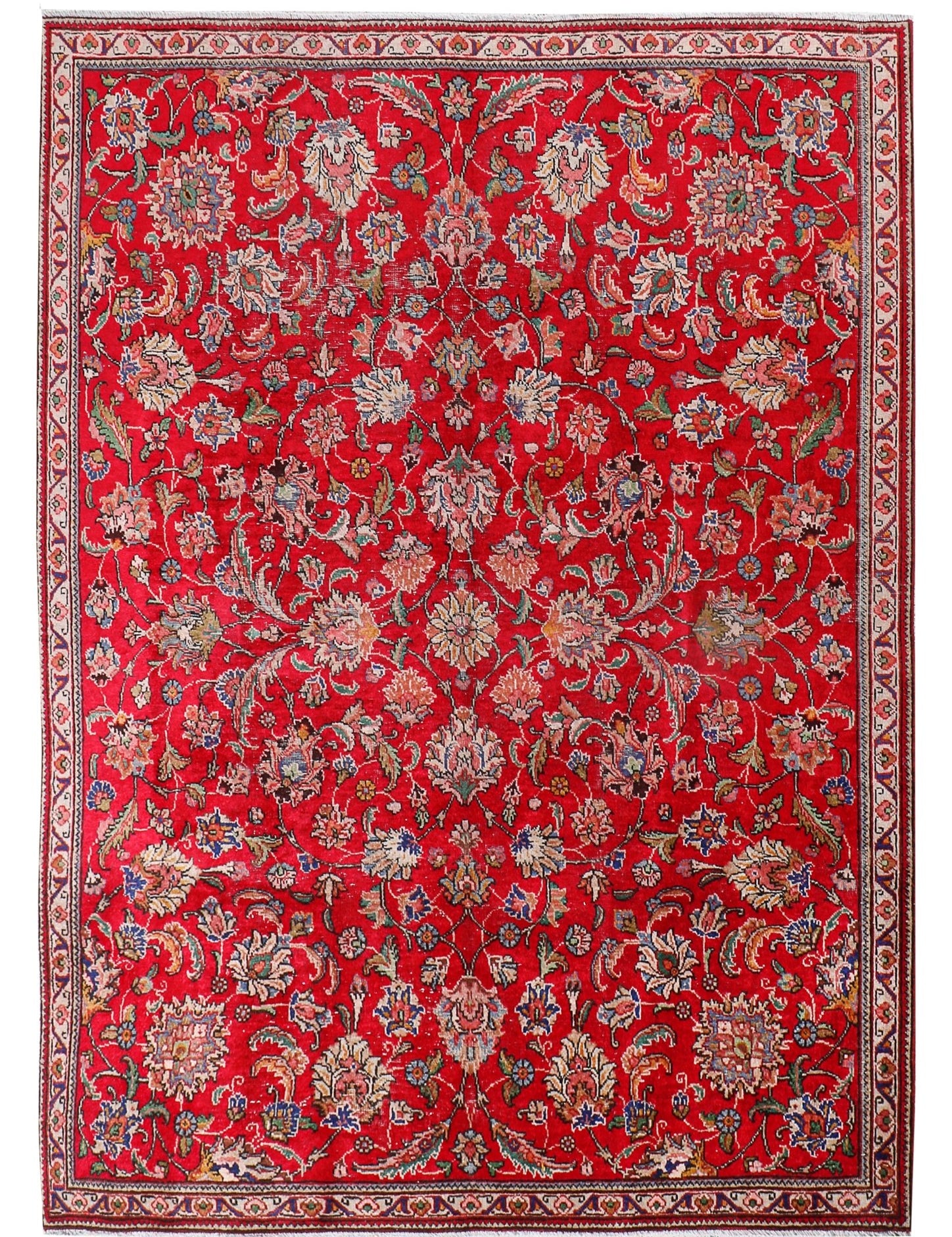Persian Tabriz Rug | 6' 1" x 8' - Rug the Rock - 