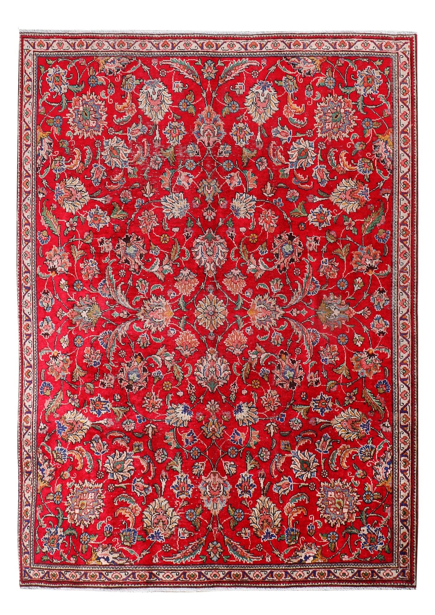 Persian Tabriz Rug | 6' 1" x 8' - Rug the Rock - 
