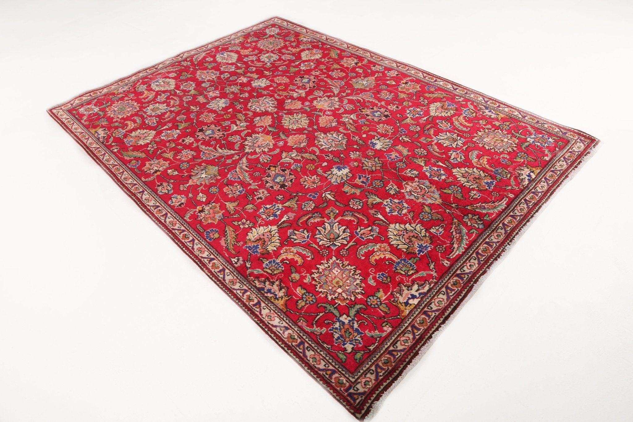 Persian Tabriz Rug | 6' 1" x 8' - Rug the Rock - 