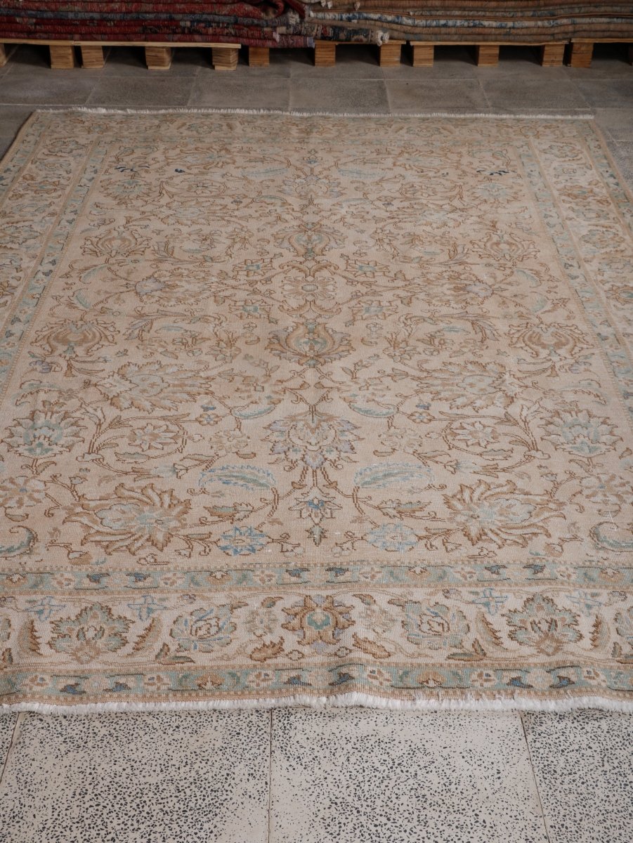 Persian Tabriz Rug | 6' 11” x 10' 1" - Rug the Rock - 