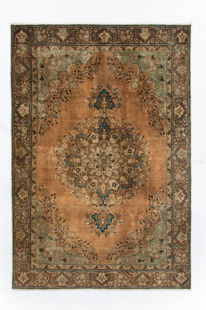 Persian Tabriz Rug | 6' x 9'