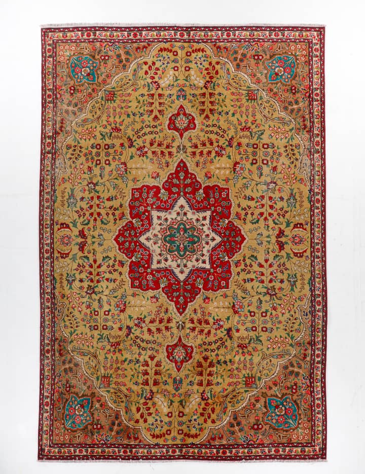 Persian Tabriz Rug | 7' 5" x 10' 8" - Rug the Rock - 