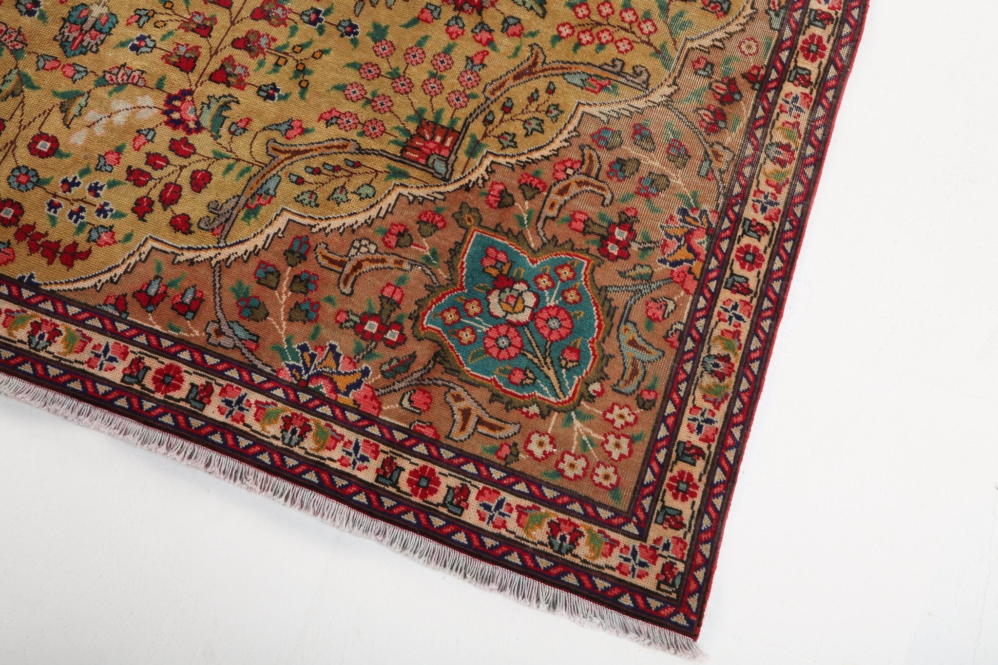 Persian Tabriz Rug | 7' 5" x 10' 8" - Rug the Rock - 