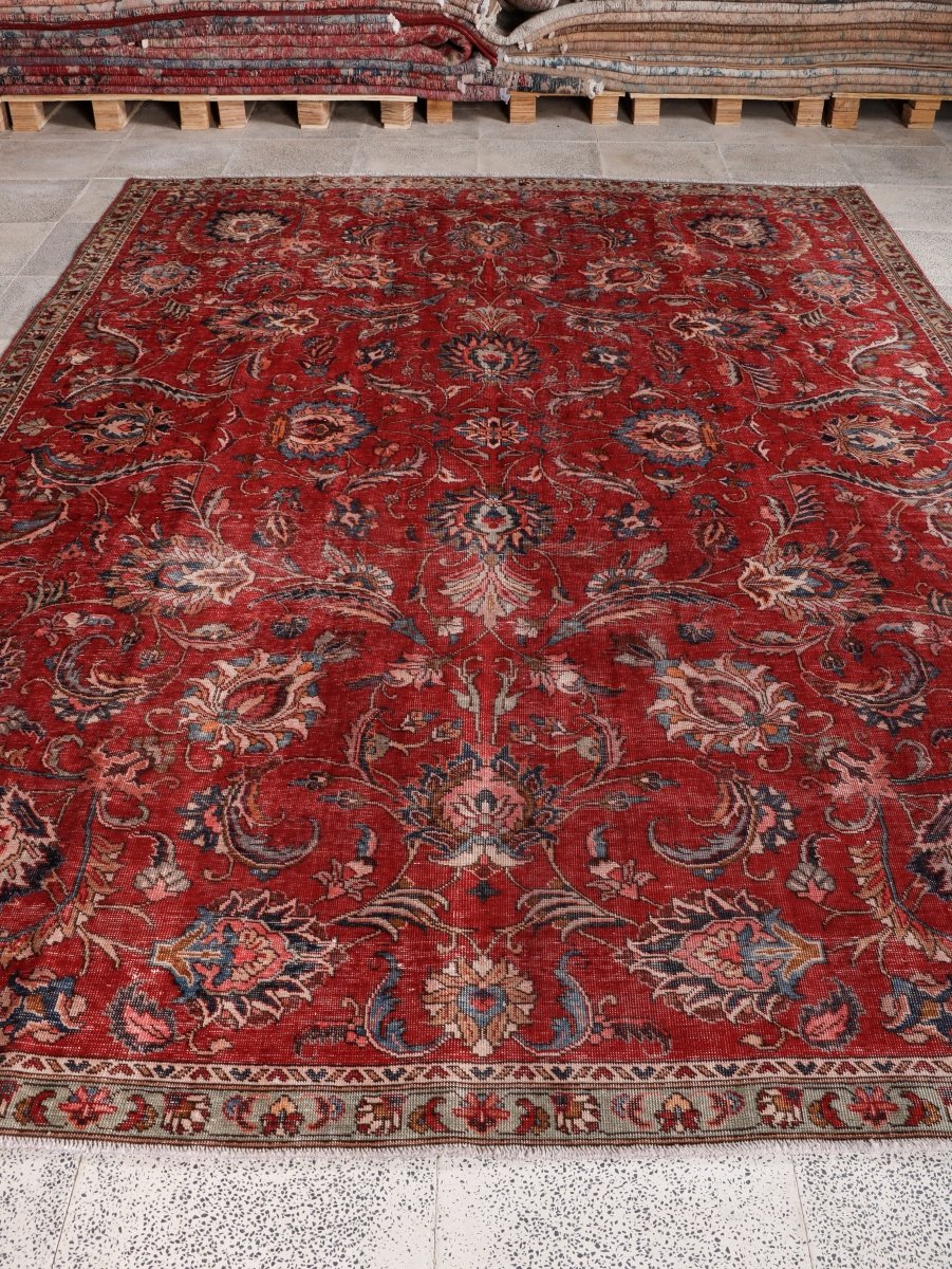 Persian Tabriz Rug | 7' 7” x 10' 10" - Rug the Rock - 