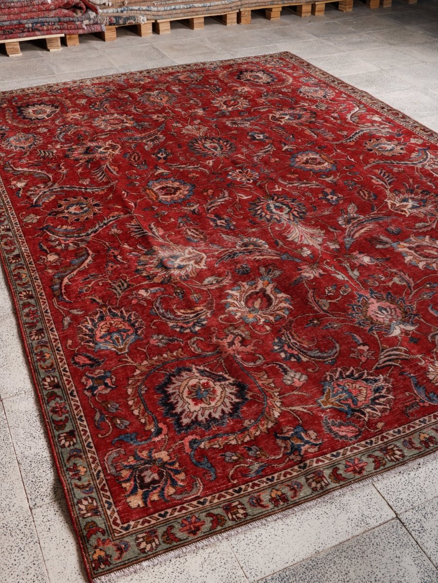 Persian Tabriz Rug | 7' 7” x 10' 10" - Rug the Rock - 