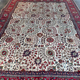 Persian Tabriz Rug | 9' 10" x 12' 10" - Rug the Rock - 