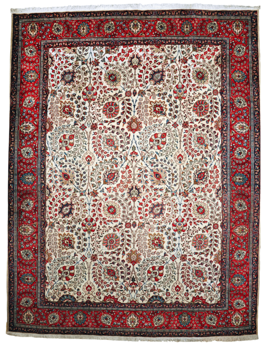 Persian Tabriz Rug | 9' 10" x 12' 10" - Rug the Rock - 