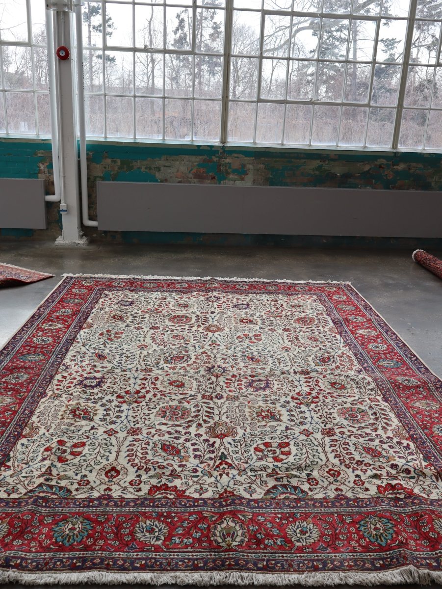 Persian Tabriz Rug | 9' 10" x 12' 10" - Rug the Rock - 