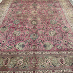 Persian Tabriz Rug | 9' 10" x 12' 9" - Rug the Rock - availableFloralHand-knotted