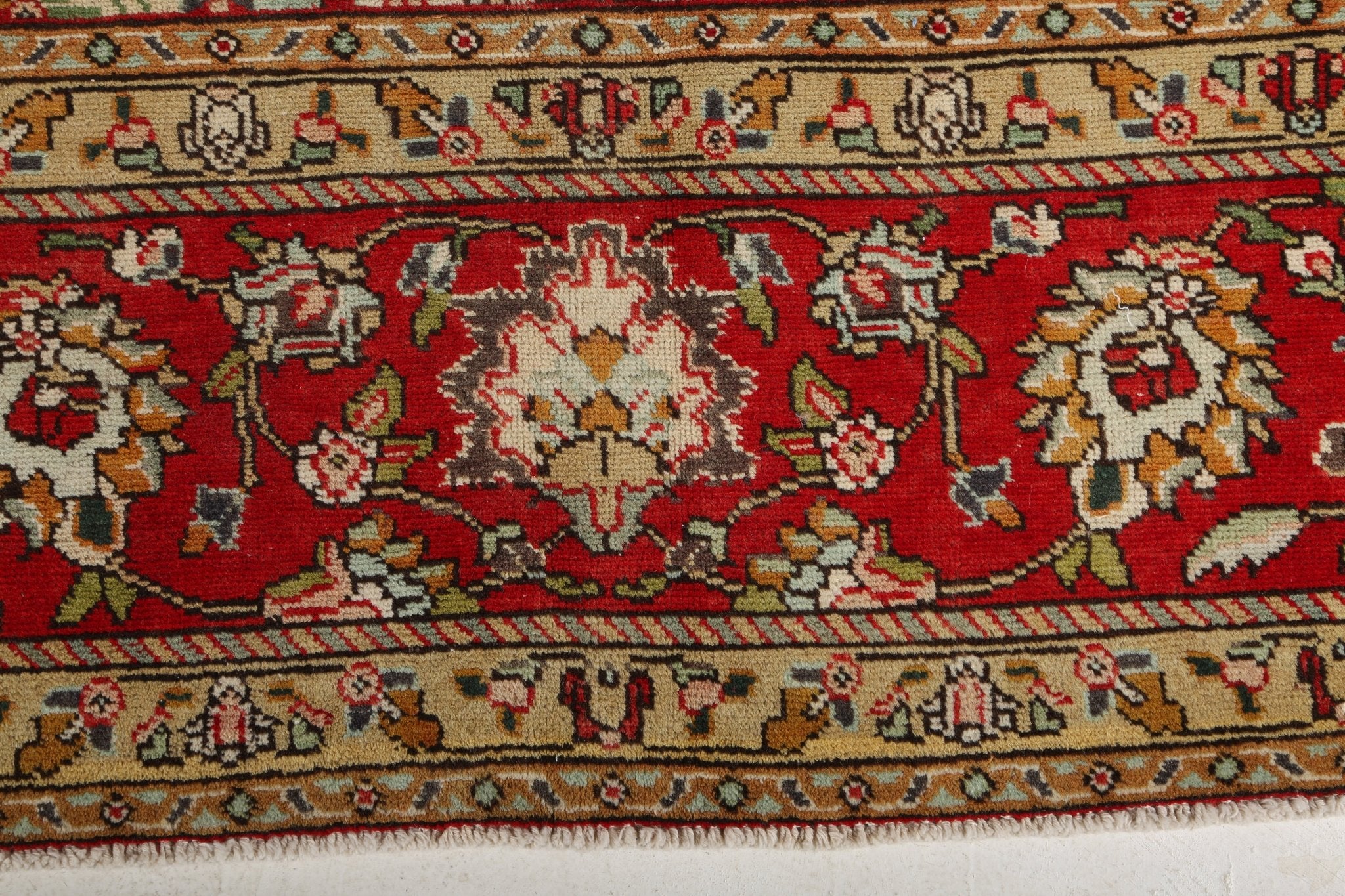 Persian Tabriz Rug | 9' 5" x 12' 10" - Rug the Rock - 