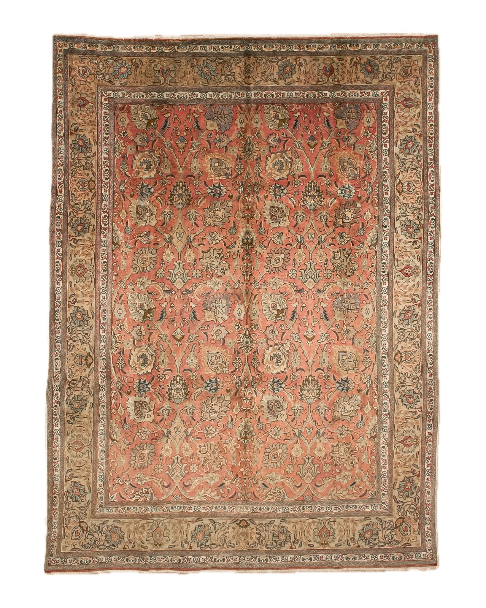 Persian Tabriz Rug | 9' 5" x 12' 11" - Rug the Rock - available