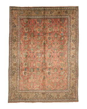 Persian Tabriz Rug | 9' 5" x 12' 11"