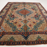 Persian Tabriz Rug | 9' 5" x 12' 8" - Rug the Rock - 