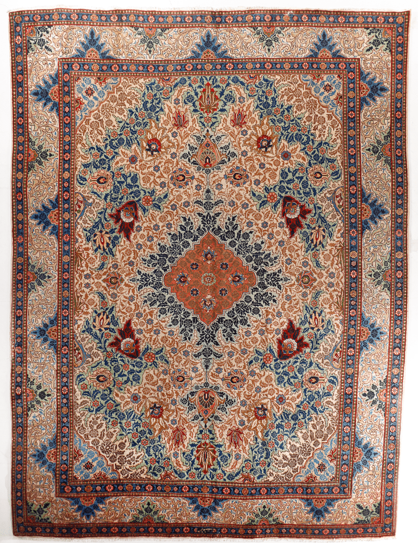 Persian Tabriz Rug | 9' 5" x 12' 8" - Rug the Rock - 