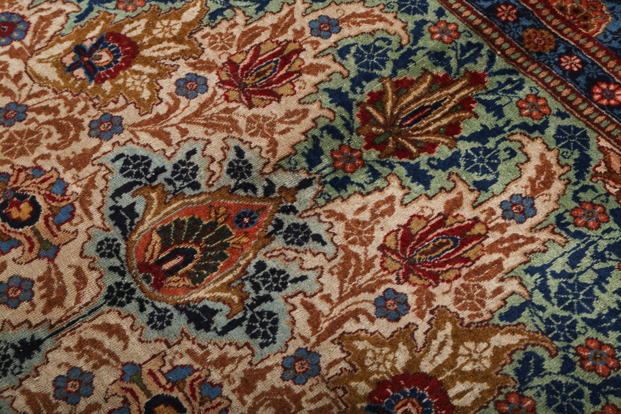 Persian Tabriz Rug | 9' 5" x 12' 8" - Rug the Rock - 