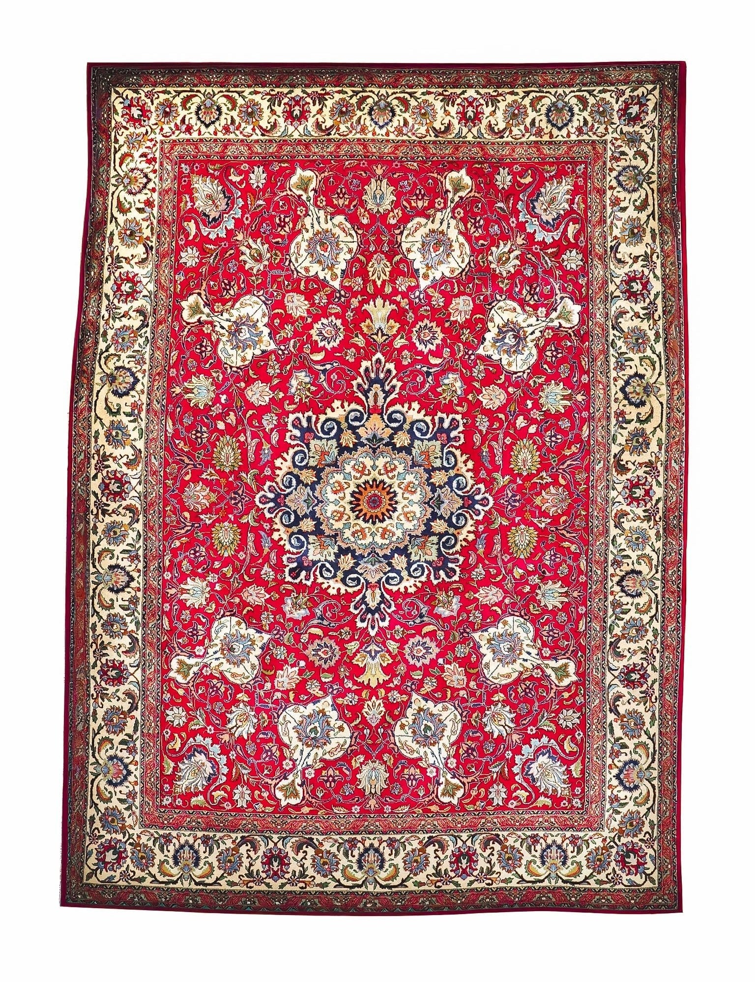Persian Tabriz Rug | 9' 5" x 13' 3" - Rug the Rock - available