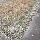 Persian Tabriz Rug | 9' 8" x 12' 10" - Rug the Rock - availableFloralHand-knotted