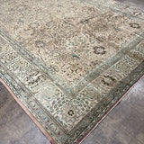 Persian Tabriz Rug | 9' 8" x 12' 10" - Rug the Rock - availableFloralHand-knotted