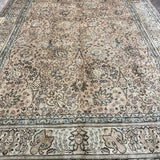Persian Tabriz Rug | 9' 8" x 12' 10" - Rug the Rock - availableFloralHand-knotted