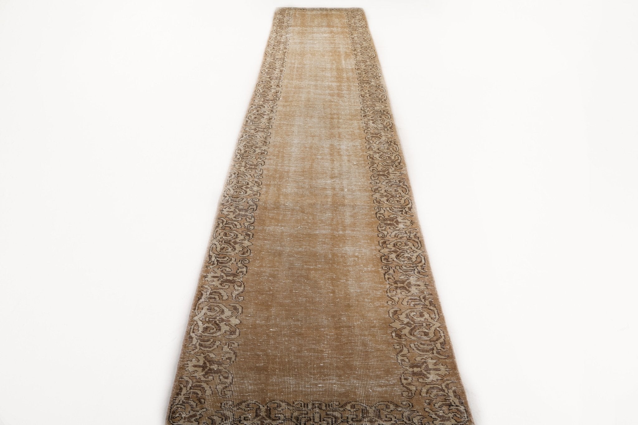 Persian Tabriz Runner Rug | 2' 9" x 14' 1" - Rug the Rock - 