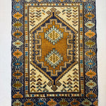 Persian Turkmen Rug | 1' 10” x 2' 7" - Rug the Rock - 