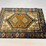 Persian Turkmen Rug | 1' 10” x 2' 7" - Rug the Rock - 