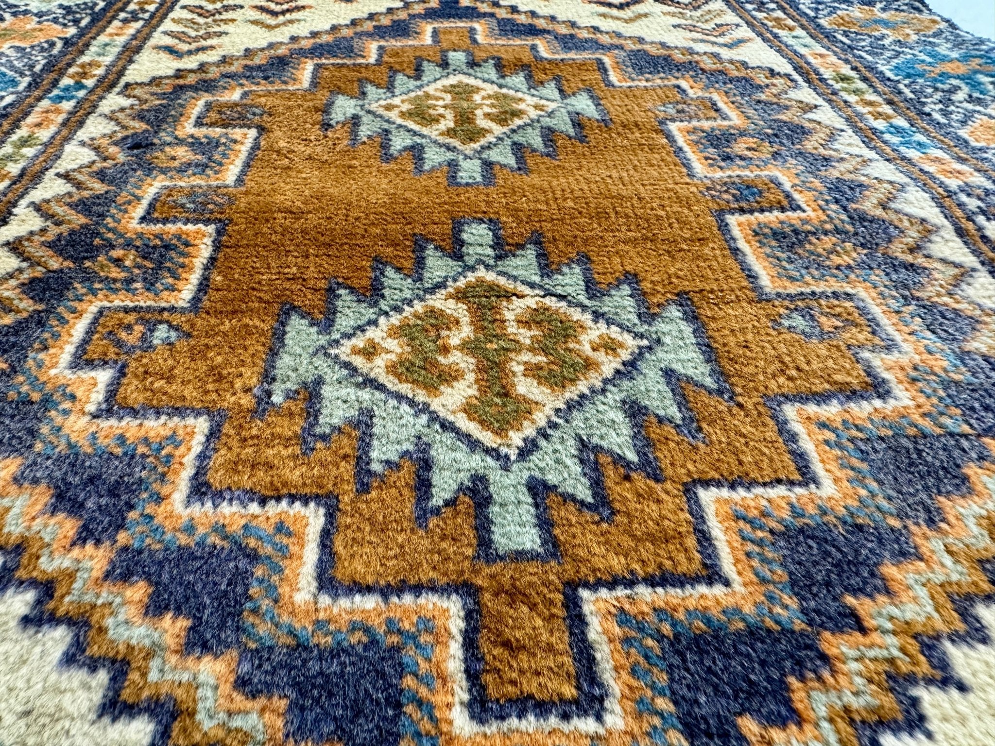 Persian Turkmen Rug | 1' 10” x 2' 7" - Rug the Rock - 
