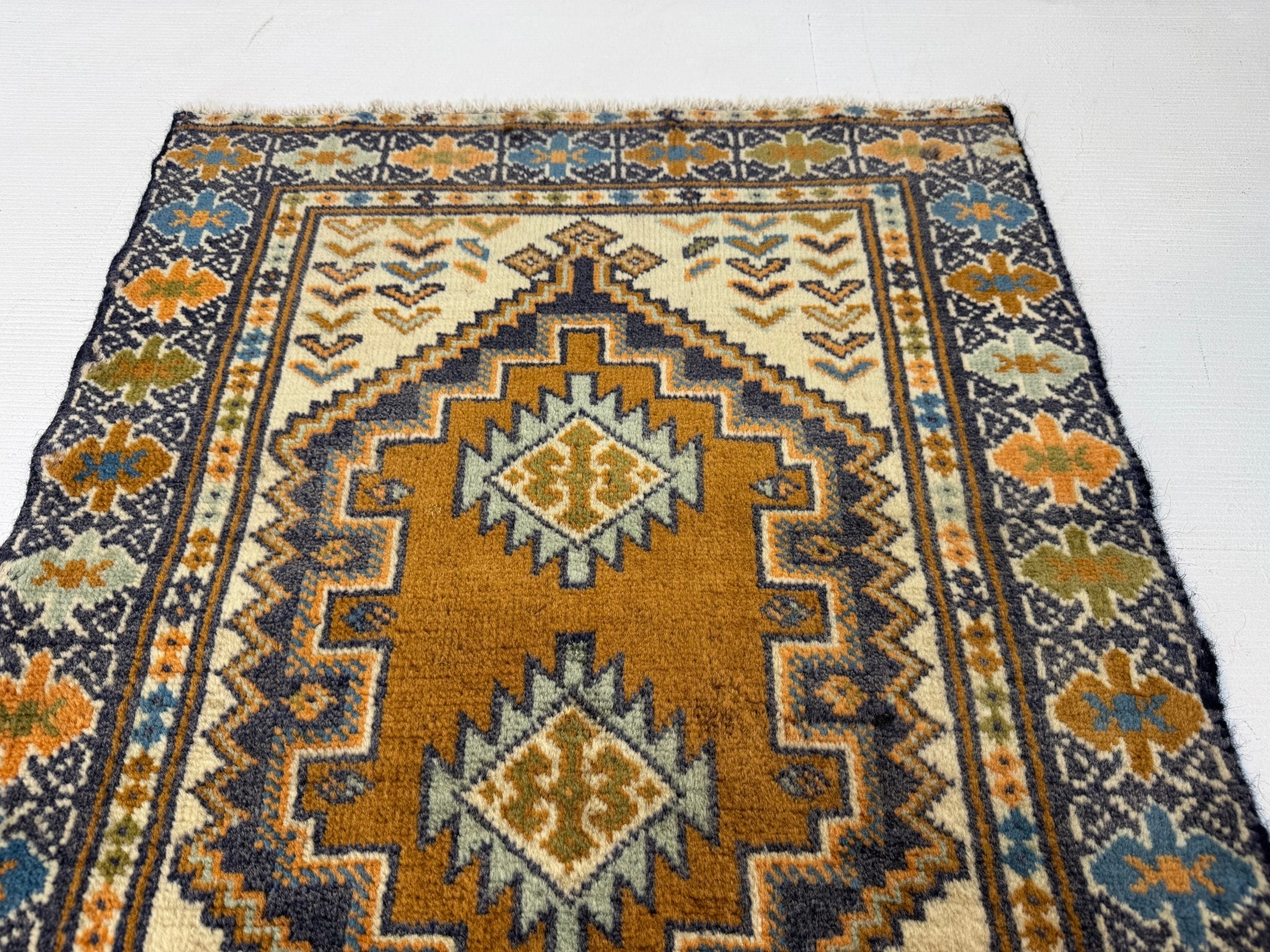 Persian Turkmen Rug | 1' 10” x 2' 7" - Rug the Rock - 