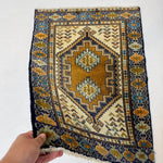 Persian Turkmen Rug | 1' 10” x 2' 7" - Rug the Rock - 