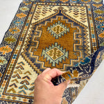 Persian Turkmen Rug | 1' 10” x 2' 7" - Rug the Rock - 