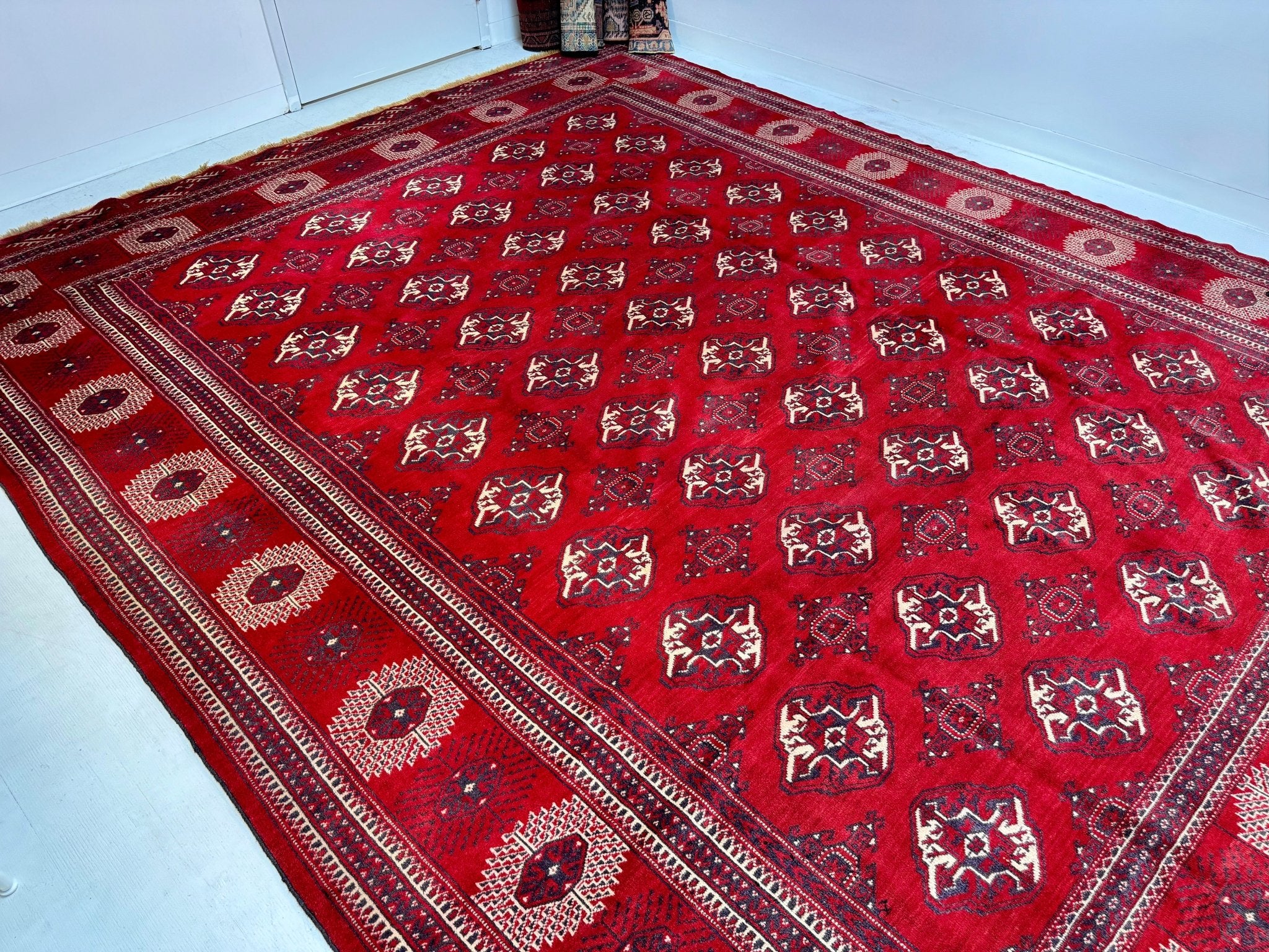 Persian Turkmen Rug | 10' x 12' 7" - Rug the Rock - 