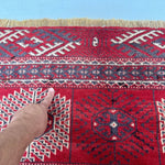 Persian Turkmen Rug | 10' x 12' 7" - Rug the Rock - 