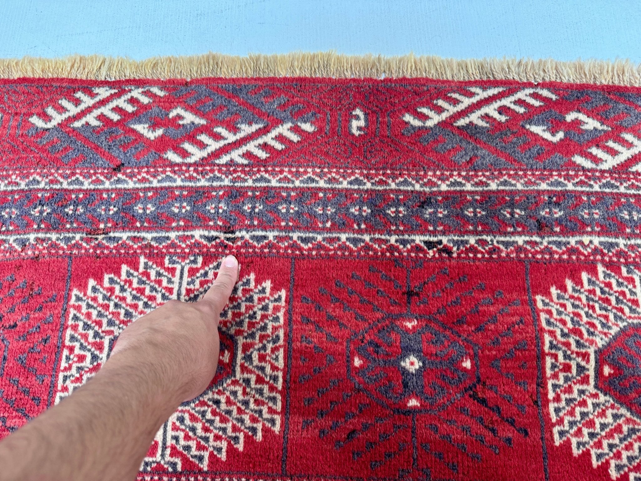 Persian Turkmen Rug | 10' x 12' 7" - Rug the Rock - 