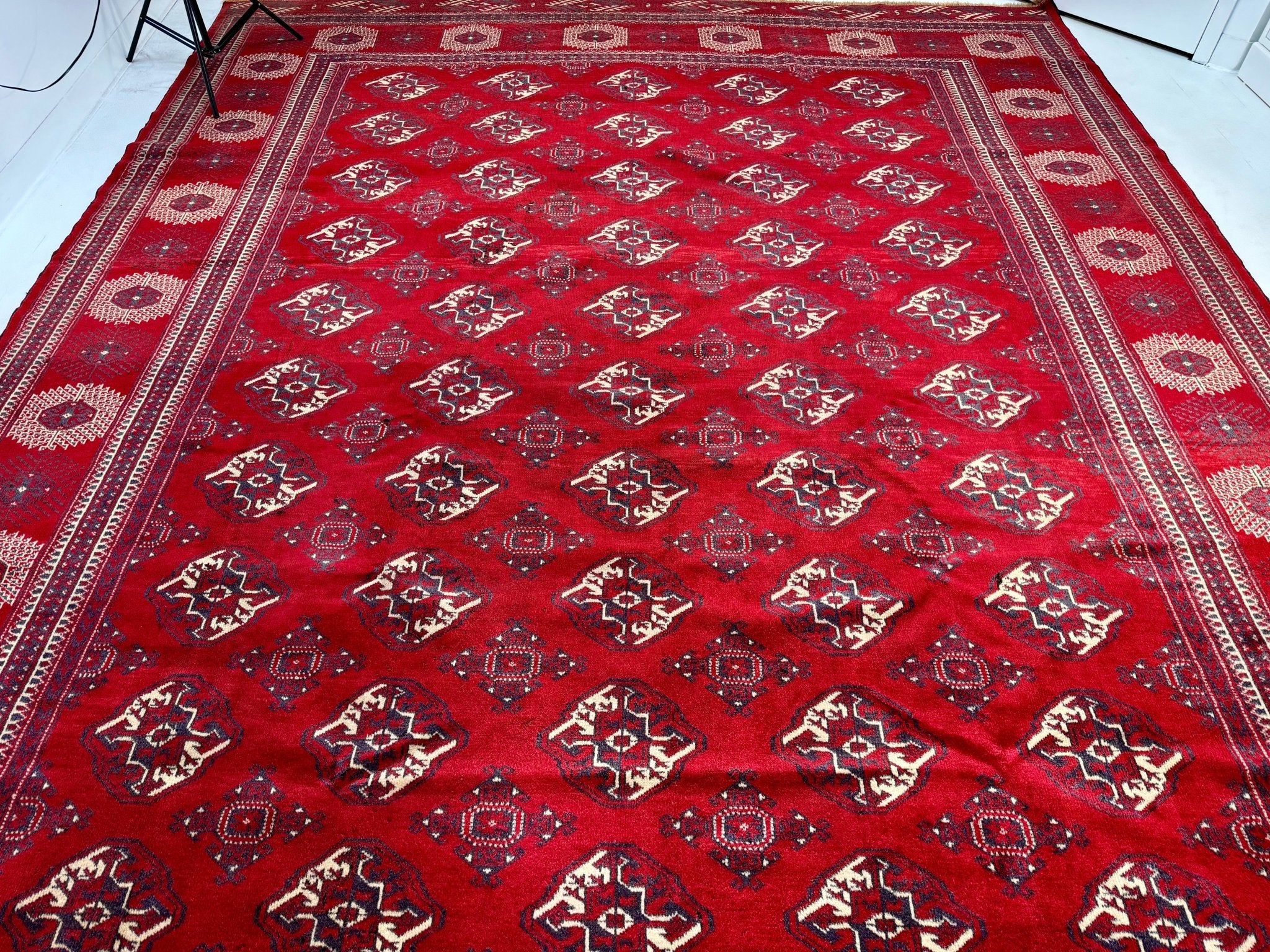 Persian Turkmen Rug | 10' x 12' 7" - Rug the Rock - 